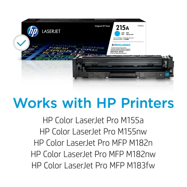 HP 215A Cyan Toner Cartridge (W2311A)
